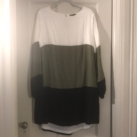 olive green black and white outfits